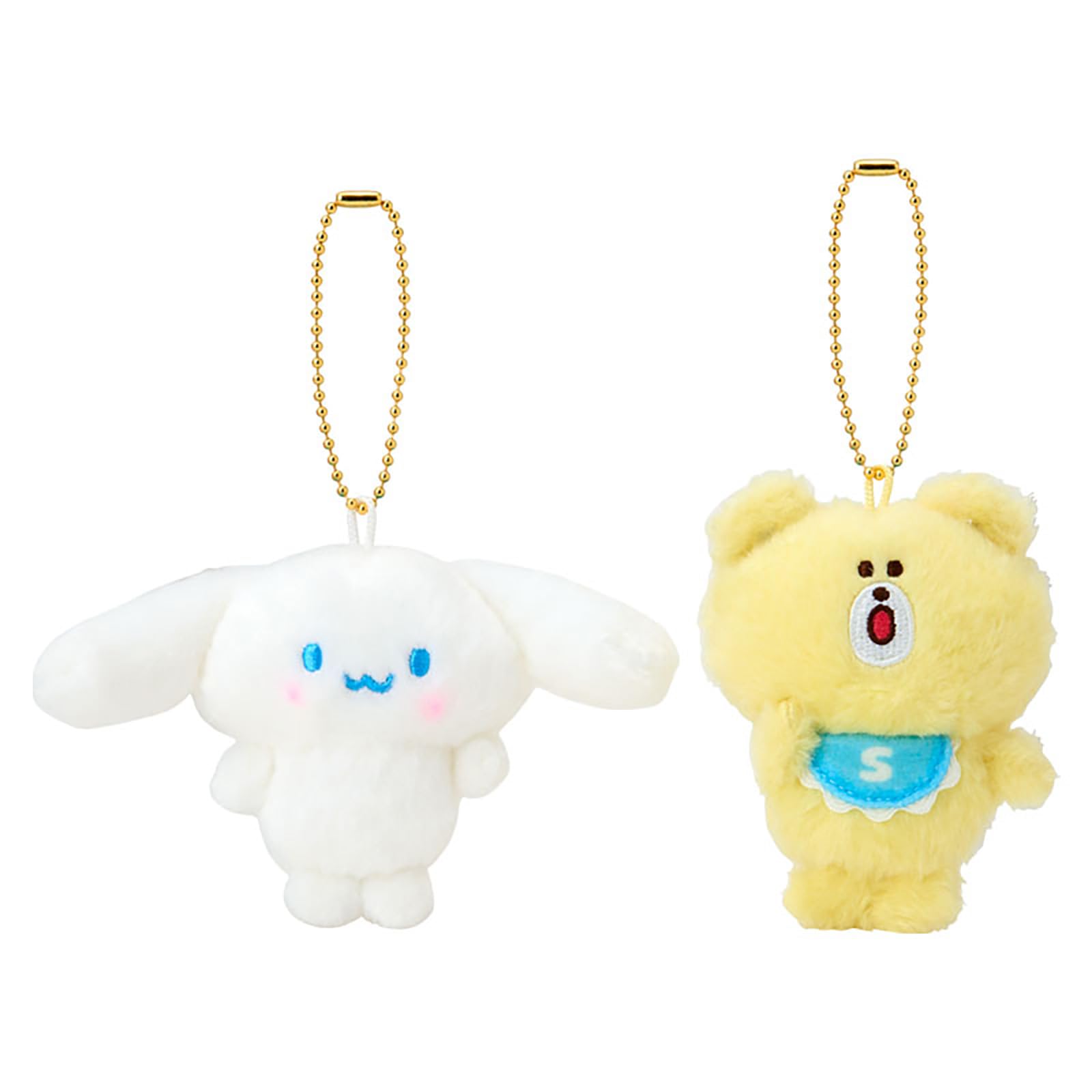 

Sanrio SWIMMER Mascot Holder Set Cinnamoroll 414921 (2nd Edition) Polyester/Steel