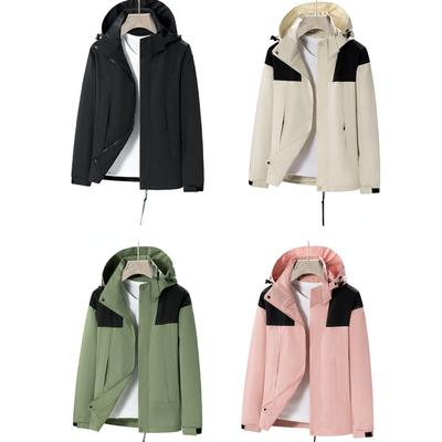 Men Waterproof  Jacket Camping Hiking Trekking Windbreaker Waterproof with Hood Spring Autumn Outdoor Sports Travel Climbing Coats