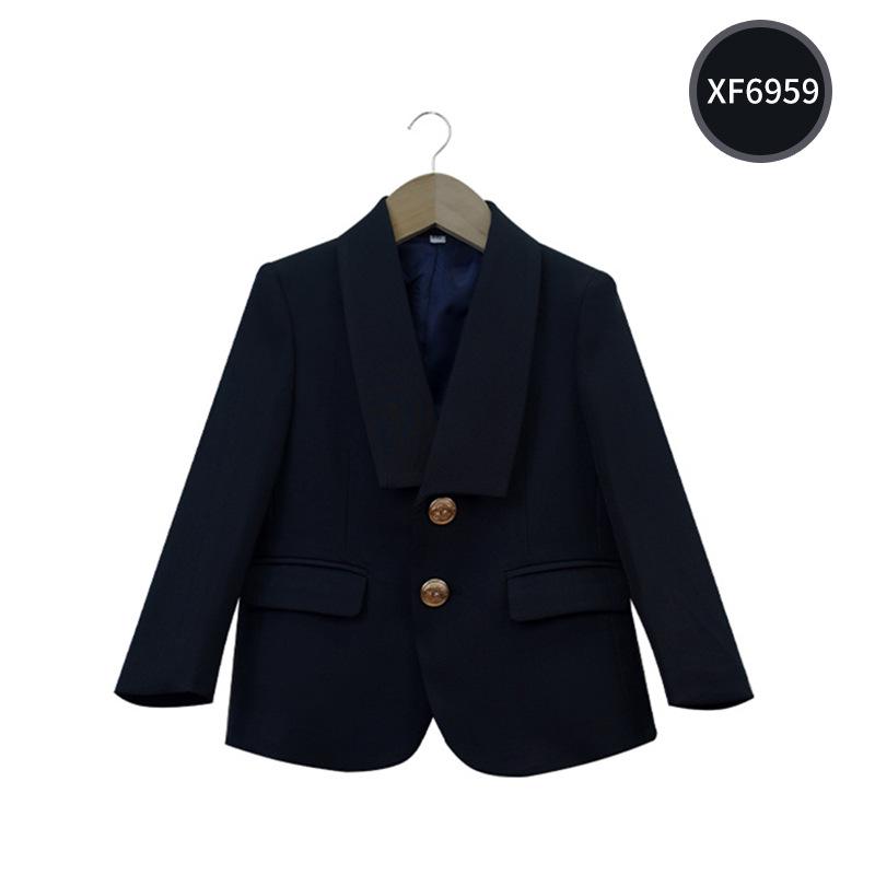 College-Stil Schuluniform-Blazer für Moderation, Rede und Abschlussfotos