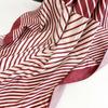 Fashion Ladies Silk Scarf Large Square Scarf 90cm Back Print Turban New Silk Satin Shawl Ladies Scarf