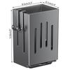 Multifunctional Kitchen Utensil Storage Rack Chopstick Draining Holder Wall-Mounted Freestanding Cutlery Tableware Organizer Box
