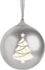 Bluetooth Speaker - BIGBEN - Christmas Bauble Shape - Silver