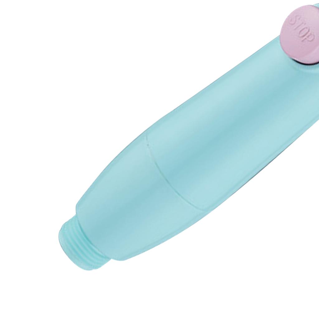 Handbrause aus Kunststoff Hochdruck-Duschkopf Wassersparender Duschkopf für Badezimmer Macaron