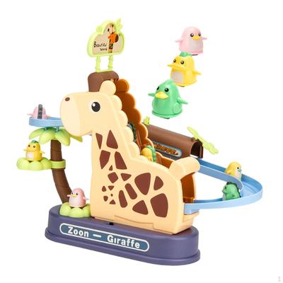 Animal Track Game, Chasing Built-in Lights And Music, Climbing, Slide for Ages 3, 4, 5, 6,