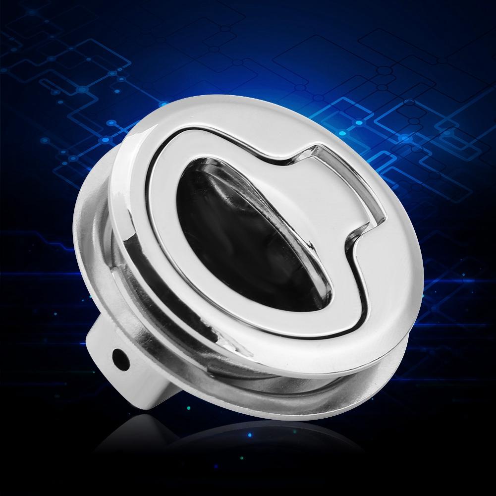 Stainless Steel Flush Pull Hatch Latch Slam Latch for RV Marine Boat RV