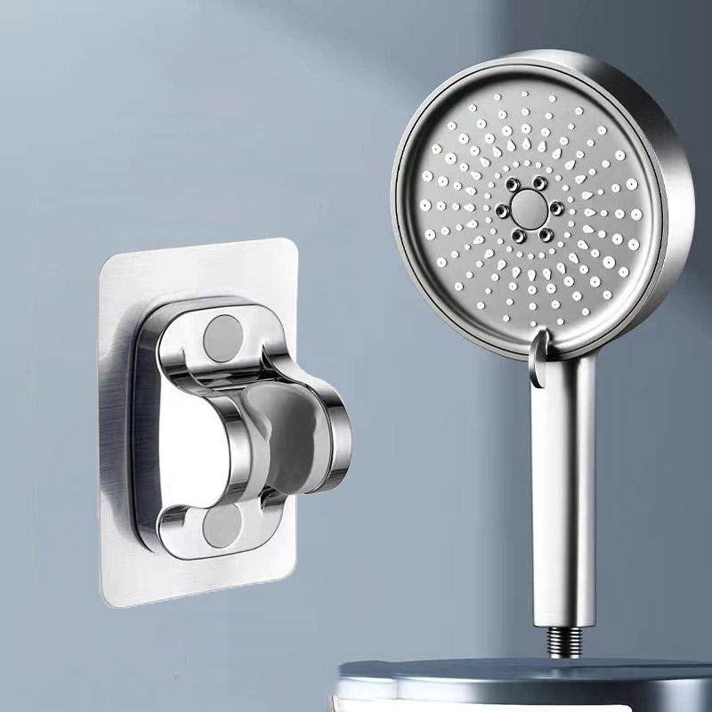 Pressurized Large Panel Shower Head 5 Modes Large Water Flow Multifunctional Bathroom Shower Head Set