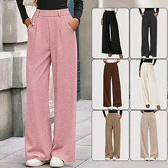 2025 Retro Corduroy Women's Harem Pants - European & American Spring/Autumn Style