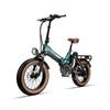 MIHOGO ONE Adult All-Terrain Folding Electric Bike 750W Motor,48V 12.8+16Ah Battery 20*4 Inch Fat Tires – Perfect for Off-Road Adventures