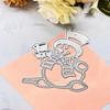 Metal Die Cuts Christmas Snowman Embossing Stencil Cutting Dies for Card Making Scrapbooking Paper Craft DIY Template