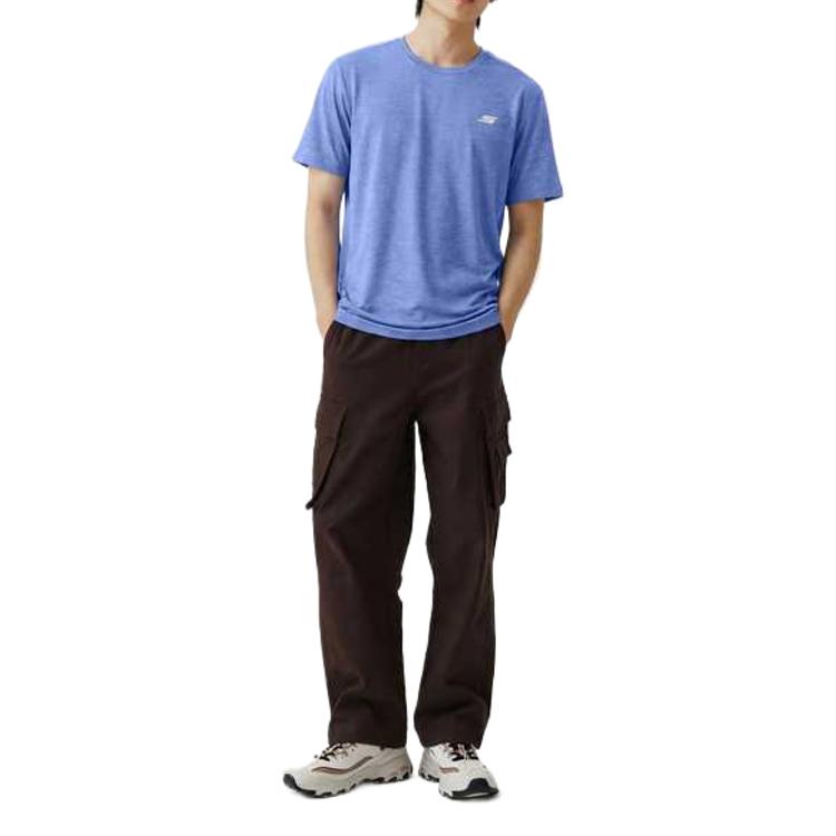 Skechers Moisture Wicking Solid Color T-Shirt Men Tops P226M228-03Z1