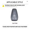 Auto Smart Key Fob Cover Case Protective Remote Fit For Skyworth Ev6 Skywell Et5 Ht-I Hti Imperium Sev Elaris Beo Phev Auto Key Fob Decoration