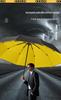 Automatic Men's and Women's Reinforced Vinyl Sun and Rain Umbrella - Enlarged for School Use