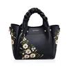 NICOLE & DORIS Women's Small Tote Bag, Popular Handbag, Breathable, Cute Floral Embroidery, Lightweight, Perfect for Shopping, Casual Outings,