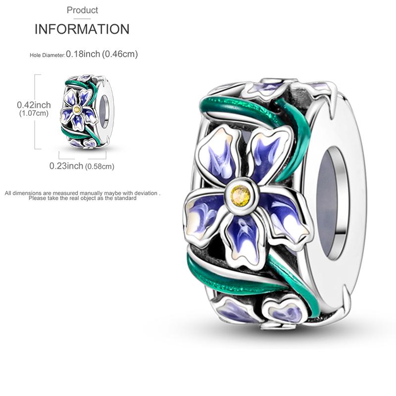 New Copper Charms Beads Sunflower Flower Daisy Original Charm Pendant Fit Charm Bracelets Diy Jewelry Birthday Gift