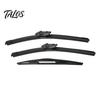 All Weather Wiper Blades 3Pcs Beam Set for Subaru Forester SK 2018-2024, Replacement Front Rear Wipers 26"+16"+14" Silent Blades, Original Equipment