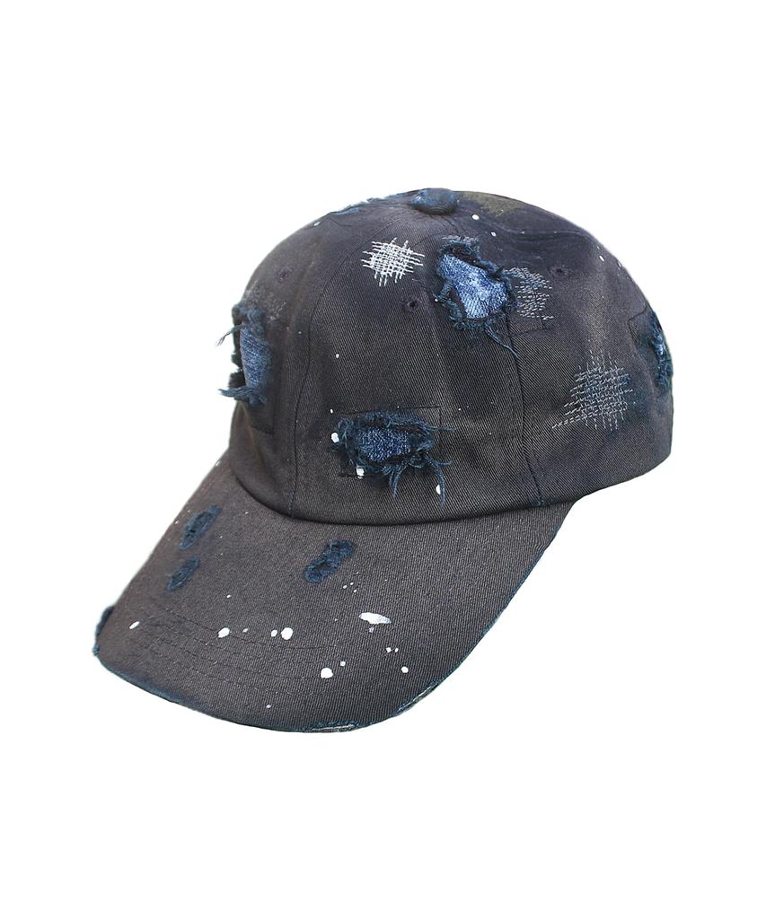 Leondieseu Denim Repair Ball Cap