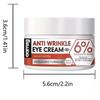 Anti Wrinkle Eye Cream with Retinol & 6% Hyaluronic Acid – Anti-Aging Eye Care for Dark Circles, Fine Lines & Puffiness, Day & Night 50 G