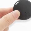Runder Bluetooth-kompatibler GPS-Tracker Tragbar Schlüssel Geldbörse Gepäck Haustiere Artikelfinder Locator Wasserdicht Zwei-Wege-Alarm Anti-Verlust Tracking-Gerät