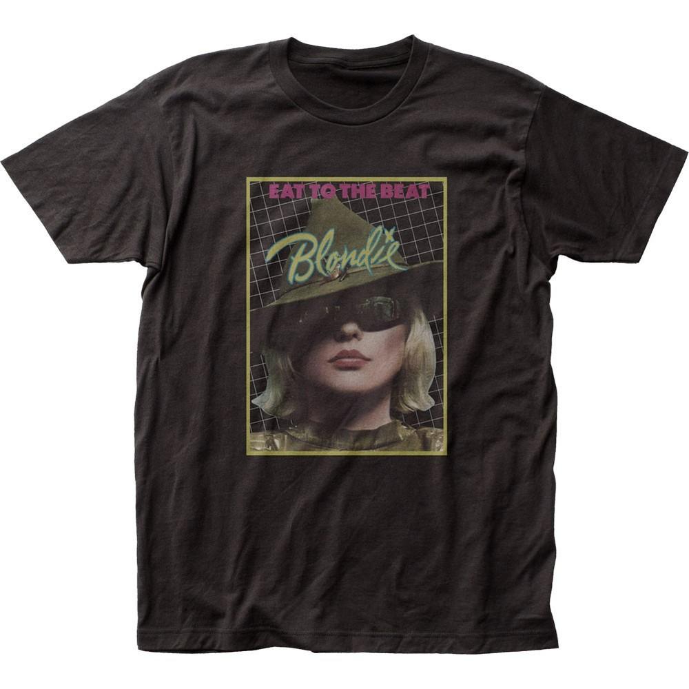 Blondie Eat To The Beat Mens T Shirt Music Classic Concert Band Tee New Black Unisex T-Shirt M