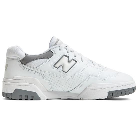 New Balance 550 White Shadow Grey Unisex Sneakers Summer-Fog BB550SWA