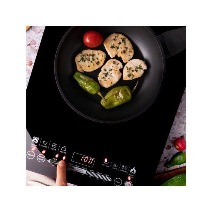 Plaque à induction - jata - vin145 - 2100w - tactile - noir