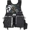 Daiwa DF-6224 Float Game Vest Black White Free Size