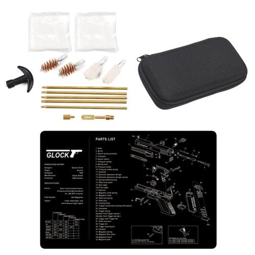 Felimoa Shotgun Cleaning Kit for 12 and 20 Gauges, Includes Gun Maintenance Mat