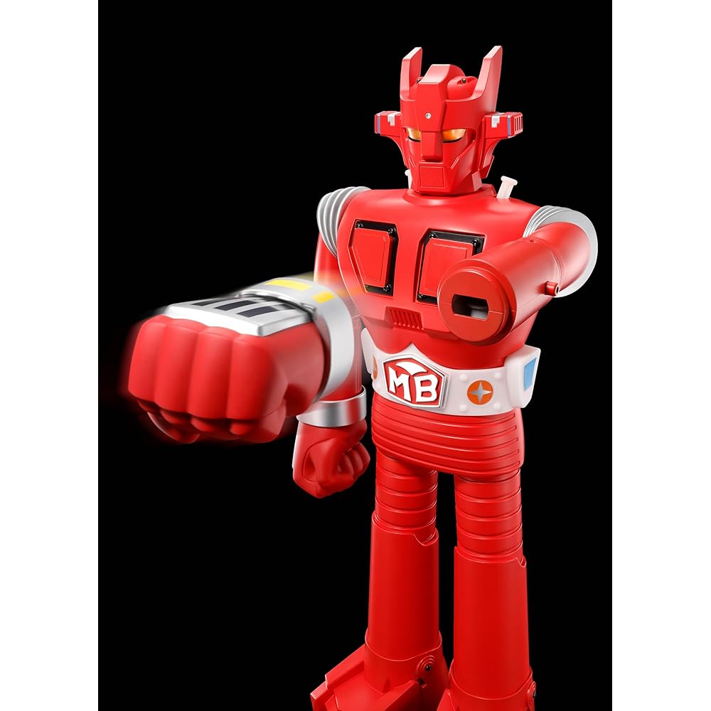 TAMASHII NATIONS Jumbo Mach Baron Super Robot, Approximately 600mm, PP, PVC, and ABS Painted Action Figure