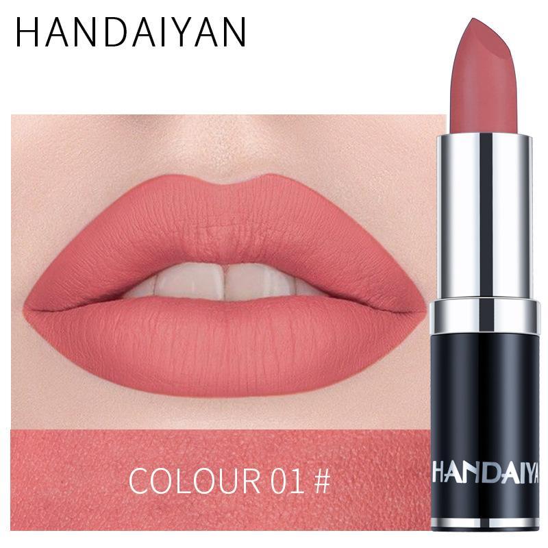 Matte Lipstick 12 Shades Long Lasting Moisturizing Perfect For Daily Wear Party Makeup Gifts