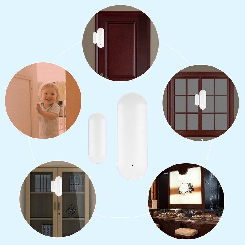 Door & Window Sensors Wireless Door Window Sensor Wifi Smart Intrusion Detector