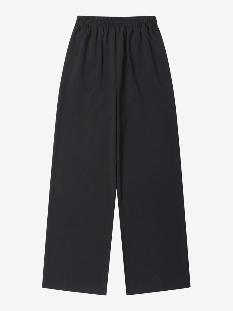 LUVM Wide Long Banding Pants_Black