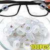 Silicone Anti Slip Ear Hooks for Eyeglasses Round Design Nose Pad Cushions Comfort Upgrade