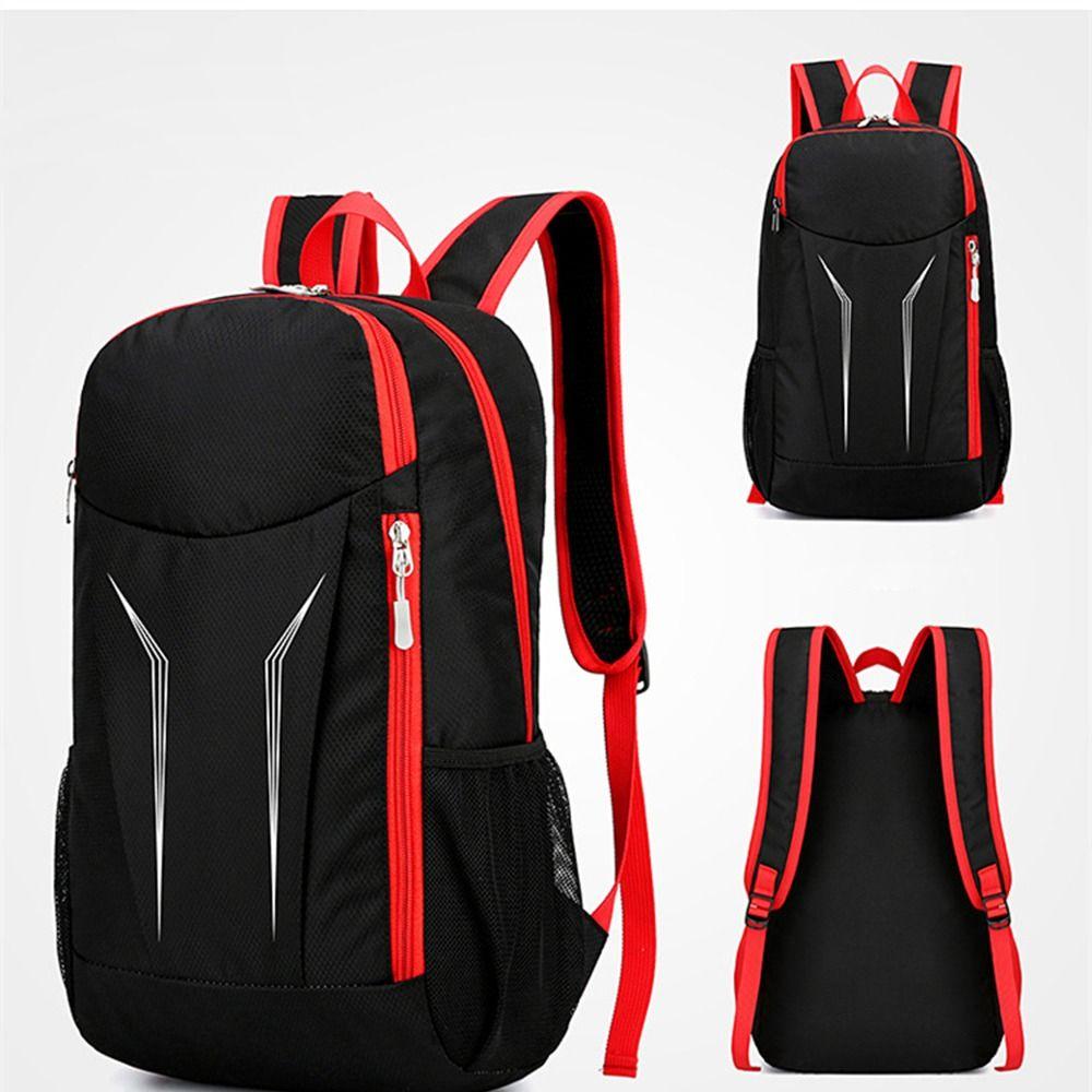 Foldable Mountaineering Backpack Nylon Traveling Daypack Portable Cycling Backpack  Women