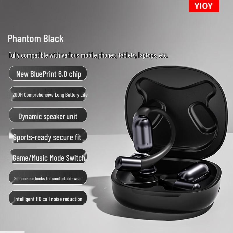 YIOY M6spro Open-Ear Bluetooth Sports Headset