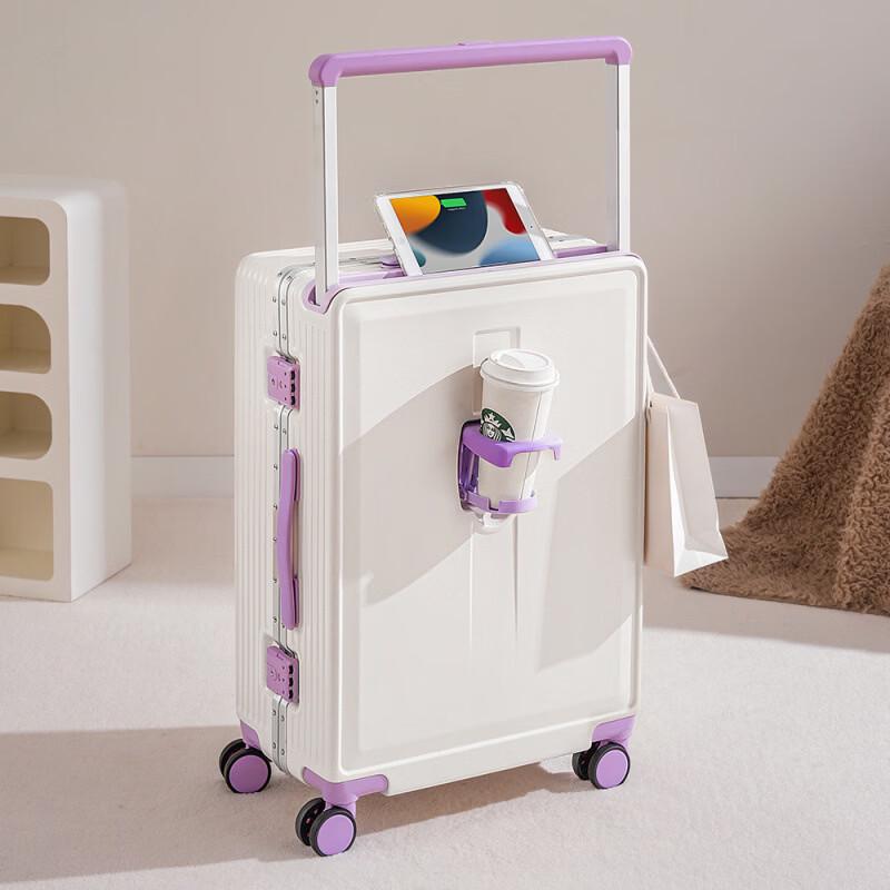 Lishen PET Travel Suitcase with Wide Rod & Password Lock