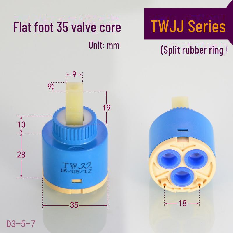 

Подлинный тайваньский прочный смеситель для кухни и ванной комнаты со смесителем для горячей и холодной воды и импортными керамическими запчастями для клапана