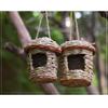 Hand Woven Bird Nest Made of Pennisetum Purpureum, Natural Grass Bird Cage, Pet & Garden Decorative Ornament