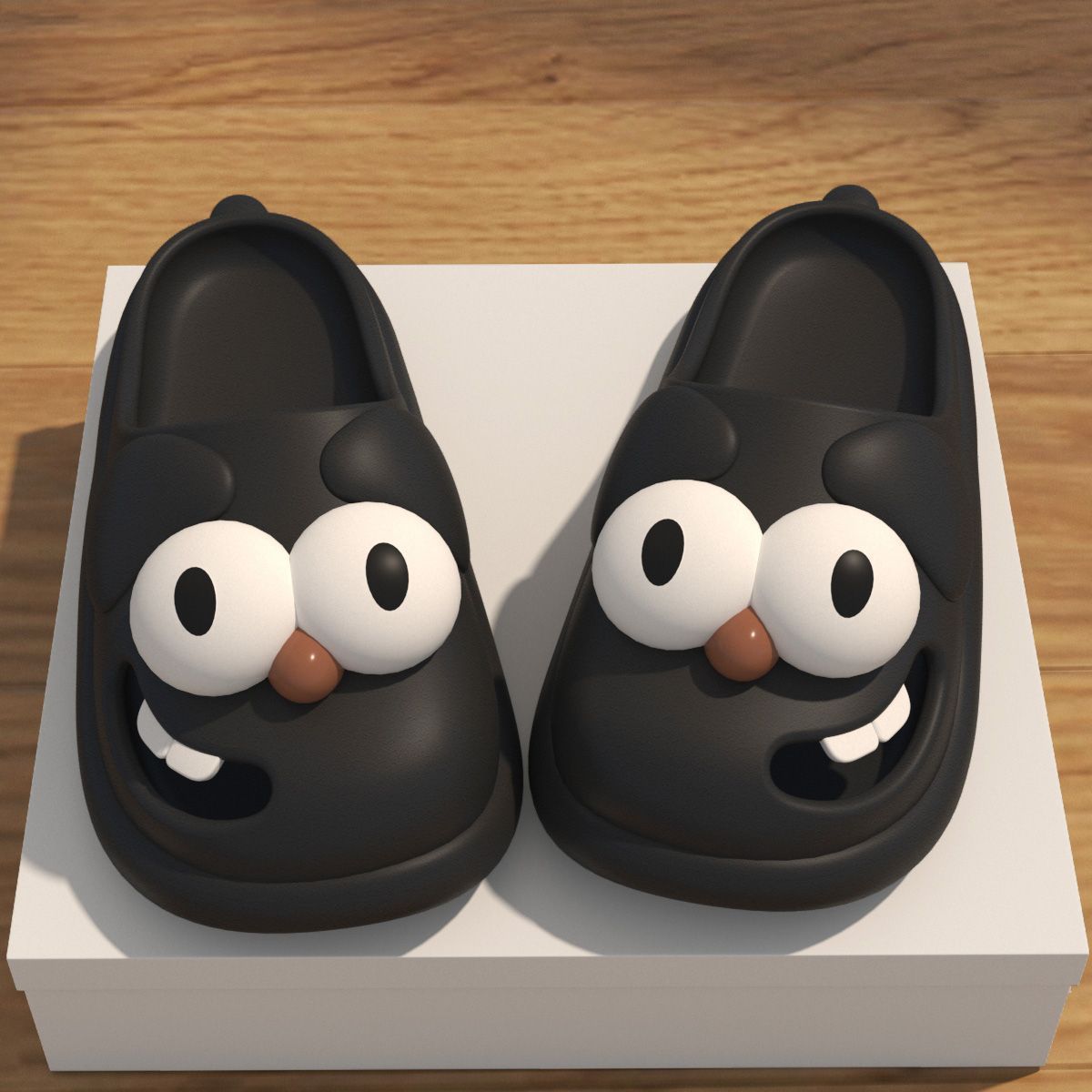 Модные домашние сандалии Kawaii — фото 6