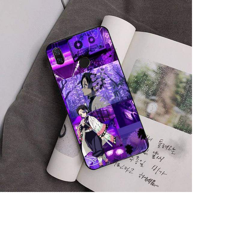 

Аниме Demon Slayer Kanao Shinobu sama чехол для телефона для Redmi Note 7 5 8A Note8pro 9Pro 8T чехол для note6pro Капа Xiaomi Note3