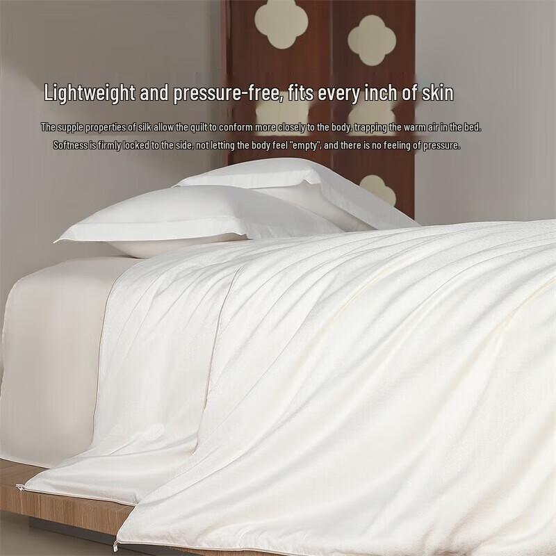 Mercury Home Textiles 2-in-1 Tussah Silk Quilt