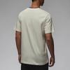 Jordan Alphabet Logo Print Vintage American Sports Casual Round Neck Short Sleeve T-Shirt Men Tops White FB7366-133