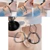 Iridium Minimalist Bracelet Geometric Design Handmade Unisex Jewelry Fashion