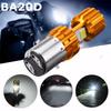 1pc H4 COB LED Motorrad Fahrrad Hi/Lo Scheinwerfer Lampe DC 12-24V Weiß