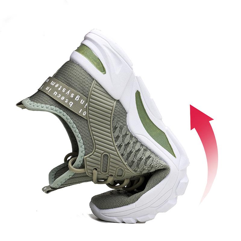 Mesh Herrskor Andningsbara Vita Herrsneakers Trendiga Lätta Svarta Stor Storlek Herr Casual Sko Zapatillas Hombre