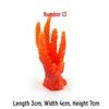 Coral Reef Marine Fish Tank Decoration Set: Starfish and Coral Resin Ornaments