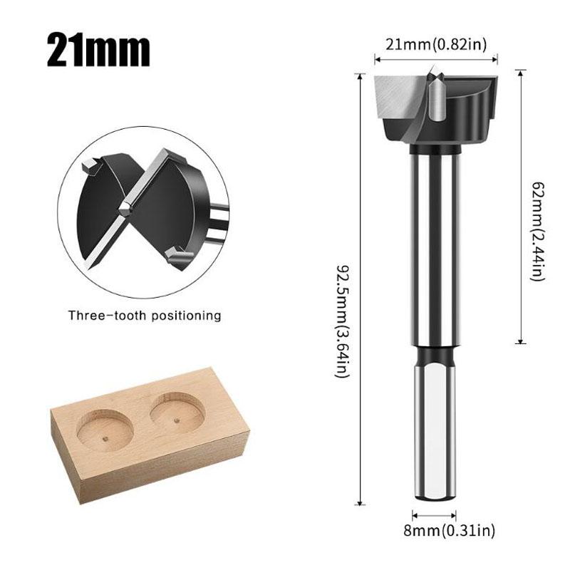 Forstner Woodworking Tools Hinge Boring Drill Bit Hole Saw Cutter Tungsten Carbide Cutter