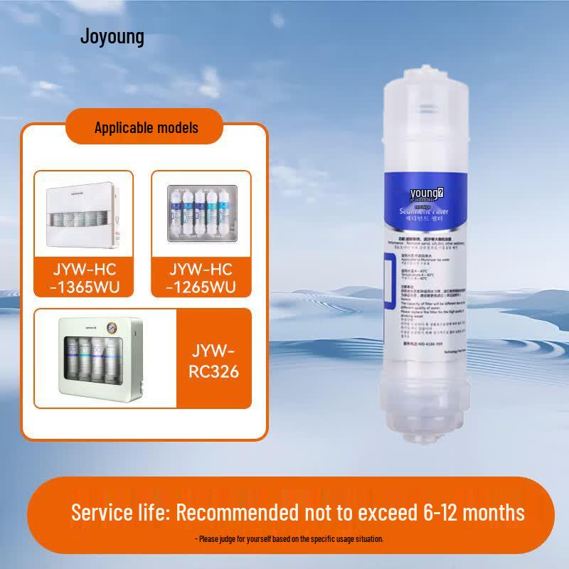 Joyoung 1365 Series PP Cotton Water Purifier Filter CN plug (adapter included)