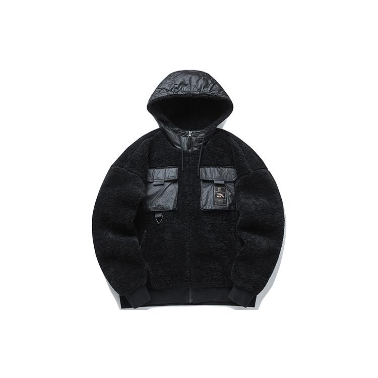 Куртка из коллекции Anta Life Унисекс Черная 152148738-3 XL