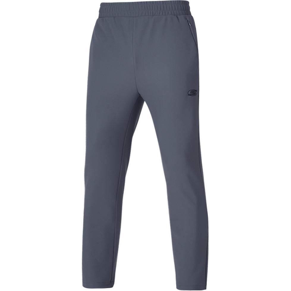 Skechers Soft Comfortable Simple Casual Knitted Sports Pants Men bottoms Periscope-Gray P424M136-0403 XL