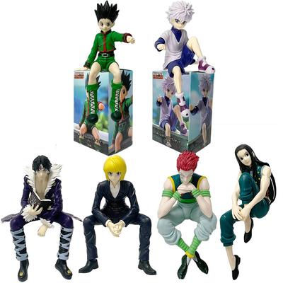 Anime Hunter×Hunter Figure Kurapika Action Figure Chrollo Illumi Hisoka Figurine Collection Noodle Stopper PVC Model Toys Gift